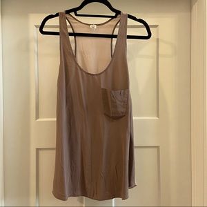 Wilfred silk tank in size medium